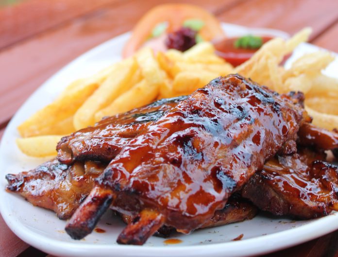 The Famous Rendezvous Pork Ribs