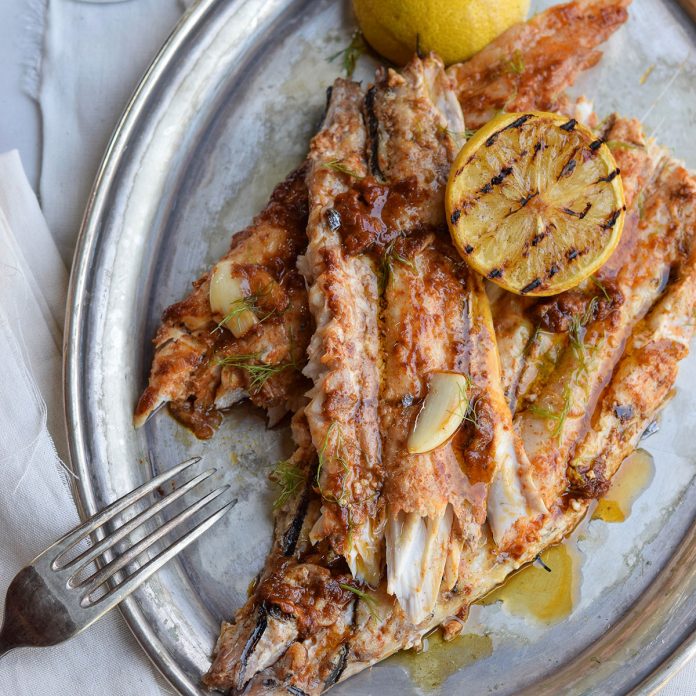 West Coast oven-baked snoek