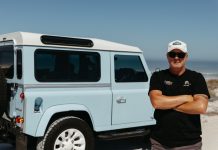 The Landie king Louis Smit